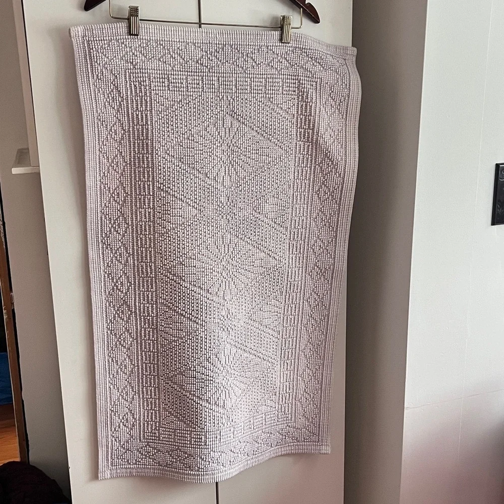 Anthropologie Misona Stonewashed Cotton Bath Mat NWOT